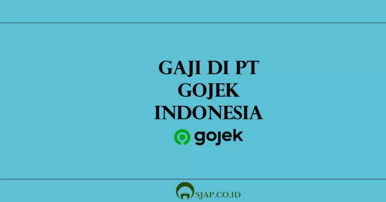 Gaji di PT Gojek Indonesia