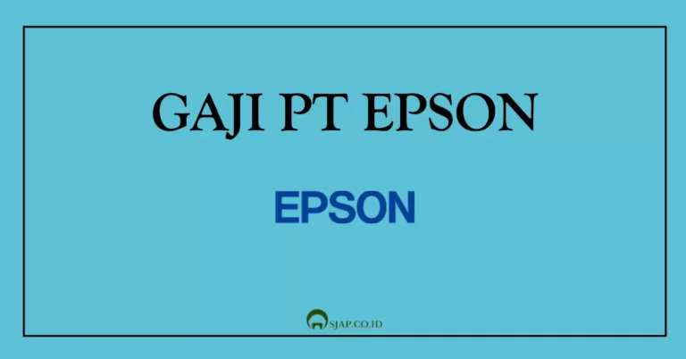 Gaji PT Epson