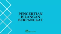 Pengertian Bilangan Berpangkat