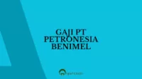 Gaji PT Petronesia Benimel