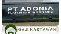 Gaji PT Adonia Footwear Indonesia