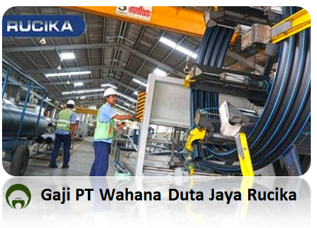 Gaji PT Wahana Duta Jaya Rucika