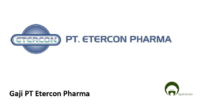 Gaji PT Etercon Pharma
