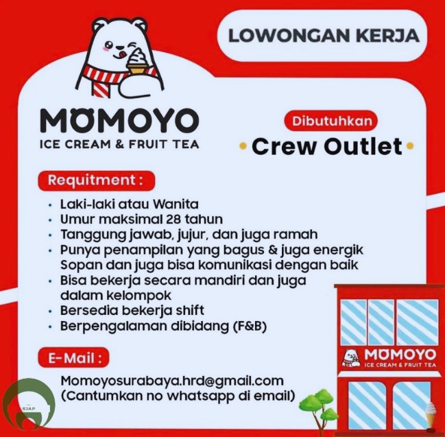 Gaji Karyawan Momoyo Ice Cream