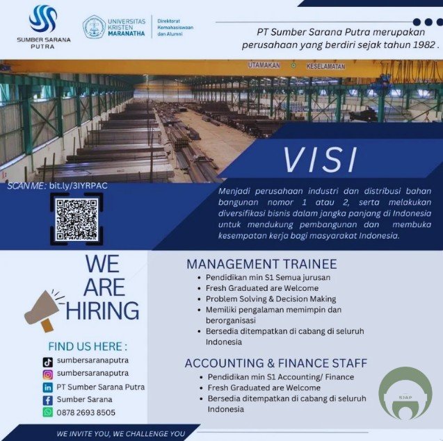 Gaji PT Sumber Sarana Putra